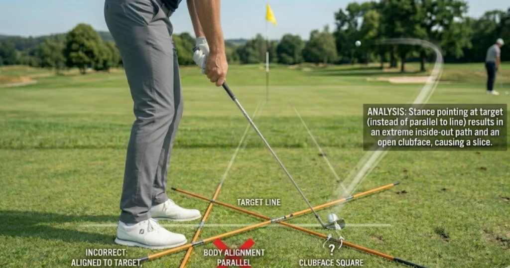 How to Line Up a Golf Shot
