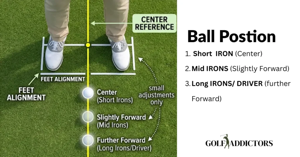 Ball Position in Golf